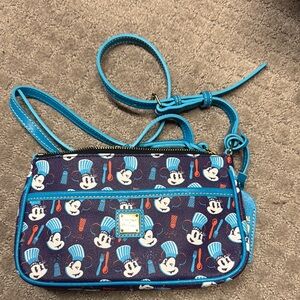 Dooney & Bourke Blue Mickey Mouse Crossbody Bag